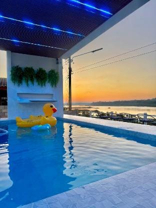 บ้านขวัญเรือนพูลวิลล่า ริมโขง Villa in Vientiane Province, Laos