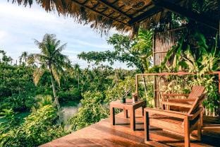 The River Hideaway · Generator, Big Net, View Villa in General Luna
