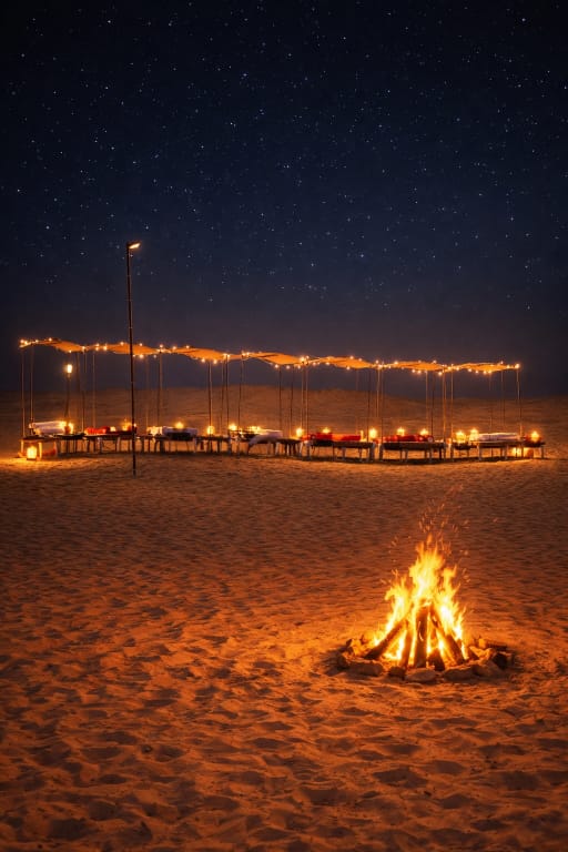 Palm Camp luxury night resort Hotel in Sindh