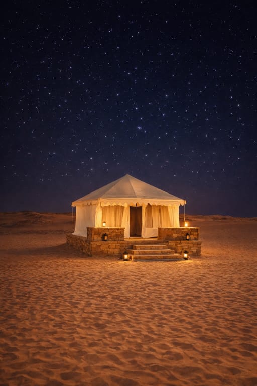 Palm Camp luxury night resort Hotel in Sindh