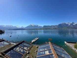 HAUS am SEE SELF CHECK IN Room's at Lake of Thun Hotel in Hilterfingen
