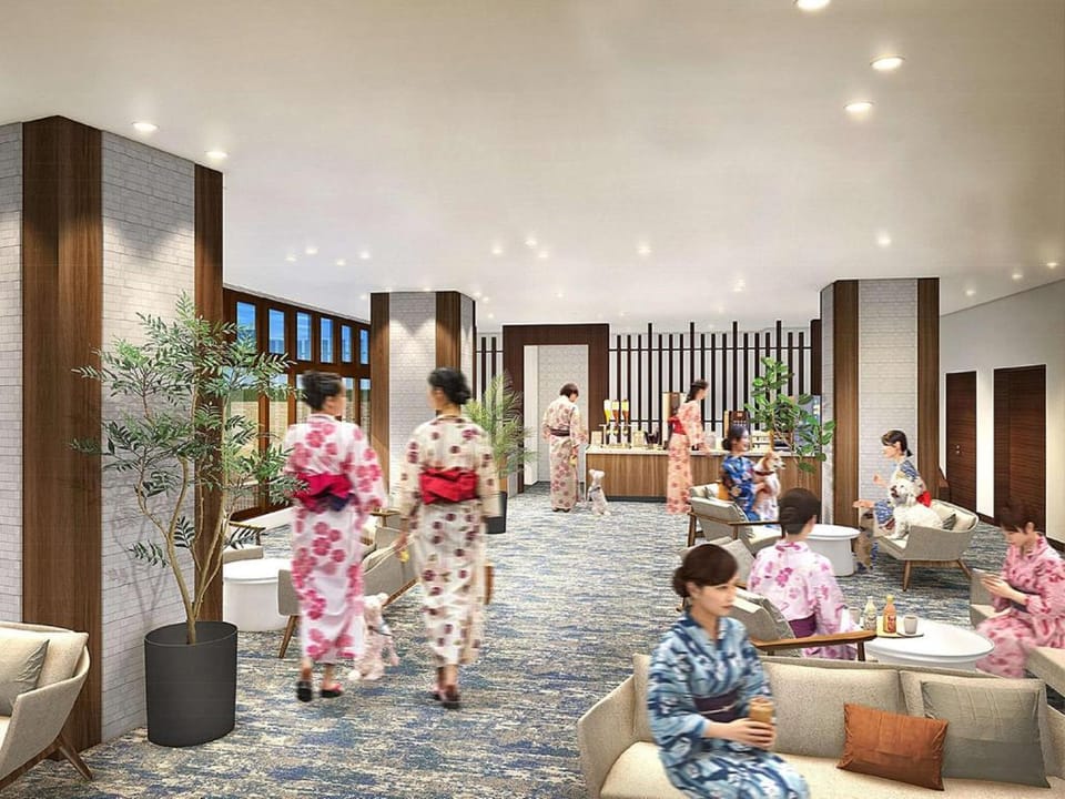 Ooedo Onsen Monogatari Wanwan Resort Nishiizu Hotel in Shizuoka Prefecture