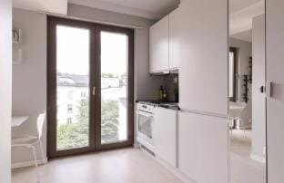 Quiet Studio in Oslo Center Queen Bed  Rooftop Apartment in Oslo