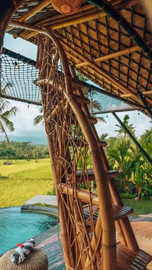 Agung's Nest Sidemen | Bamboo House Vacation rental in Selat