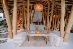 Makerti Bali • Sanctuary bamboo house Vacation rental in Selat