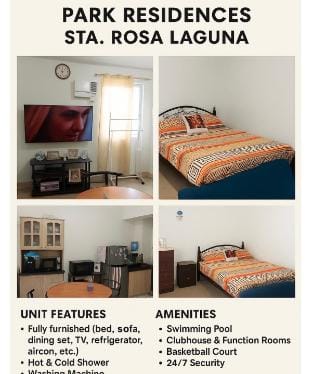 Cozy Fully Furnished Studio beside SM Sta. Rosa  Vacation rental in Santa Rosa