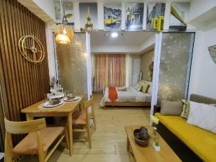 Affordable Pool View 1BR | Relaxing Balcony Stay Apartment in Paranaque