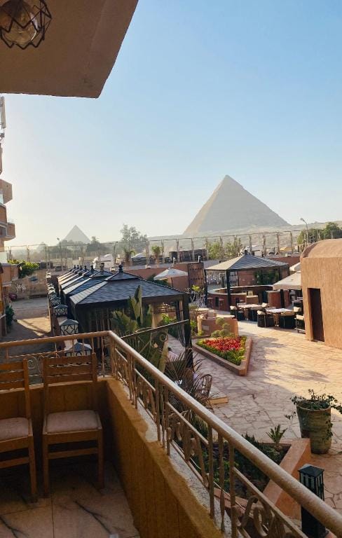 Anubis kingdom pyramids view Hotel in Egypt