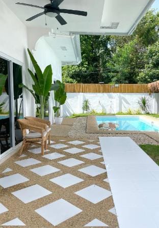 Swimming pool, private house casa Hoan Villa in Panglao