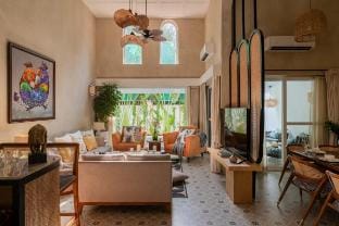 Pvt Pool villa•Walking to best resturants of goa Villa in Goa, India