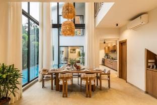 TBK komorebi 1 |Prime Area| Pvt Pool| DG|Caretaker Villa in Goa, India