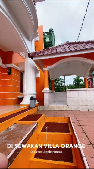 Villa Orange Green Apple Puncak Cipanas Villa in West Java