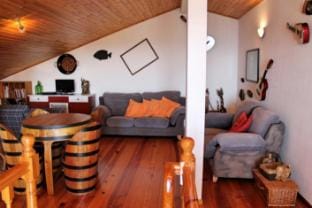 Perched above village, ocean views | Jardim Mar Villa in Madeira District
