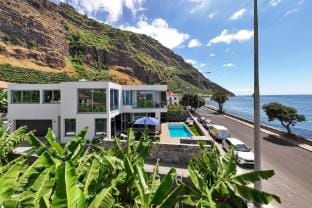 Premium villa on the Madalena seafront|BeachFront Villa in Madeira District