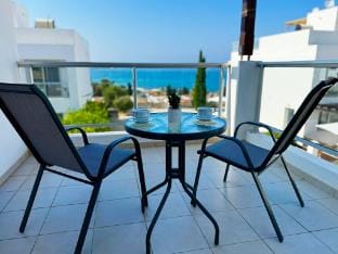 Amni Seaview 3 bedrooms luxury villa Vacation rental in Peyia