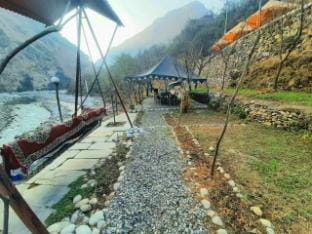 Ronak Happy Stay River Side Camping Luxury tent in Himachal Pradesh