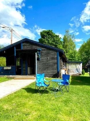 Nice cozy cottage with fireplace, barbecue hut and wood sauna Vacation rental in Sweden