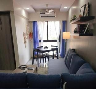 Bandra Boulevard-Lush Lakeview Condo1bhk/2bed-2bth Apartment in Mumbai