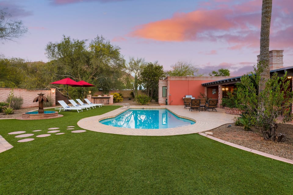 Green space for lawn games or picnics.