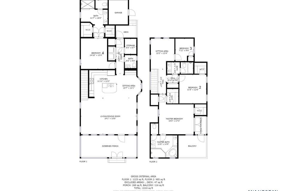 Floor plan of Pearl.