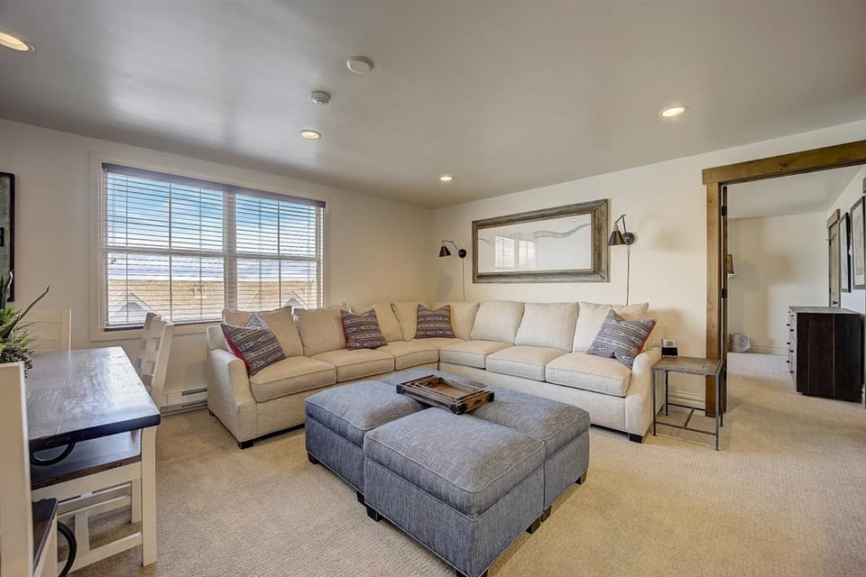 Perfect for watching movies with the family, or spreading out and catching some z's.