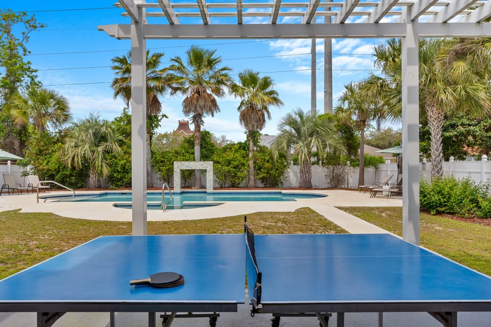 Ping pong, patio, and pure fun