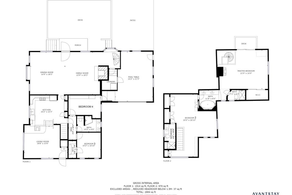 Floor plan for Gambler.