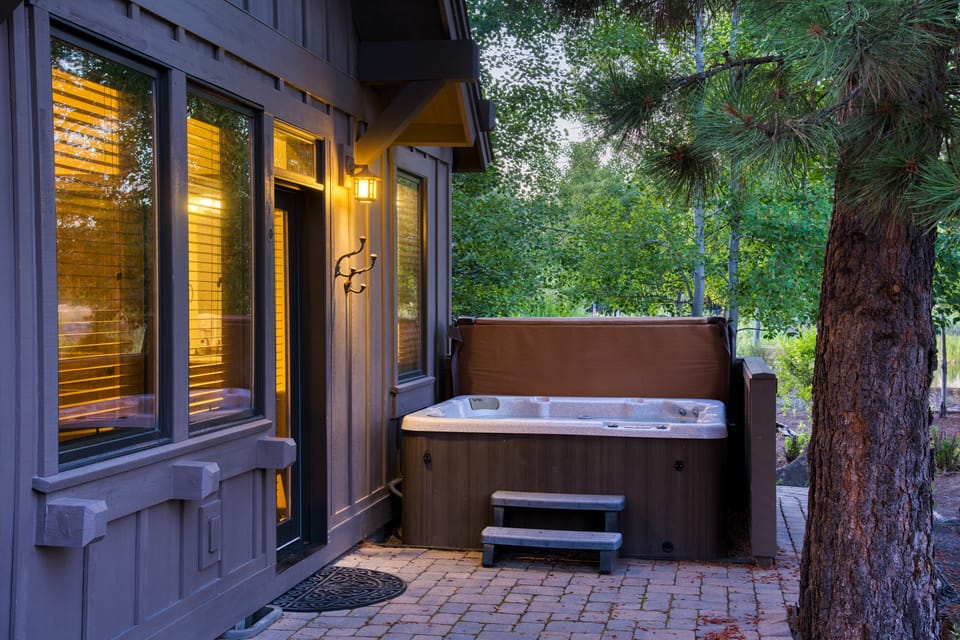 Take a dip in the jacuzzi.