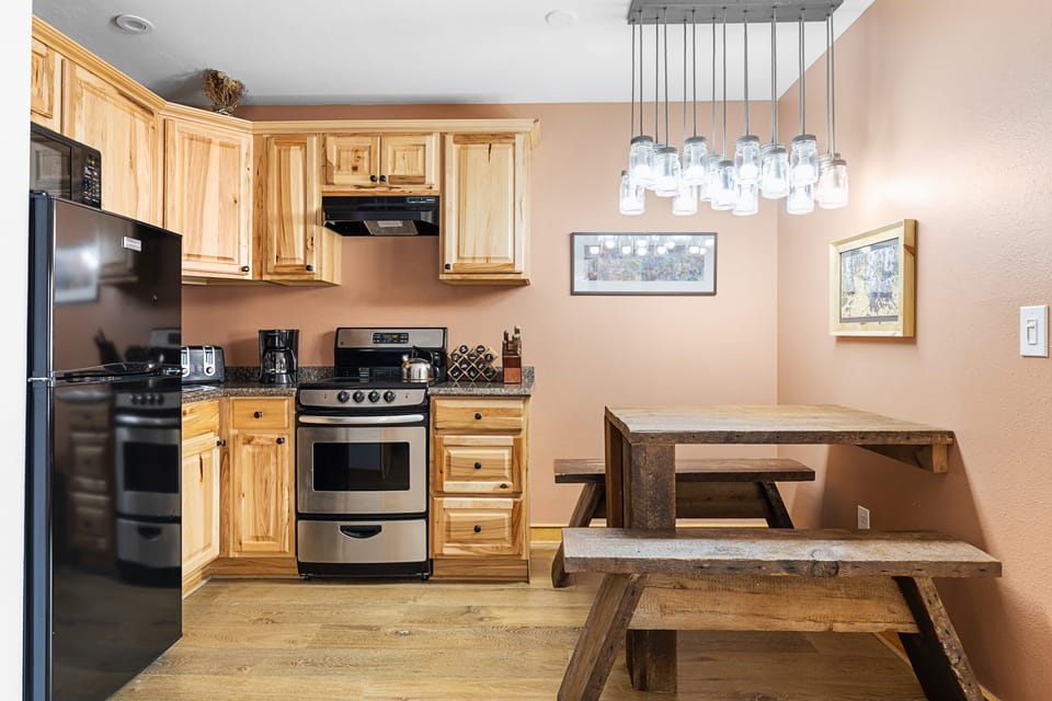 Full bathroom with a shower.