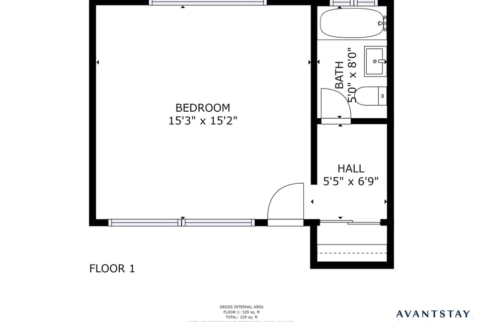 Suite 7 floor plan.