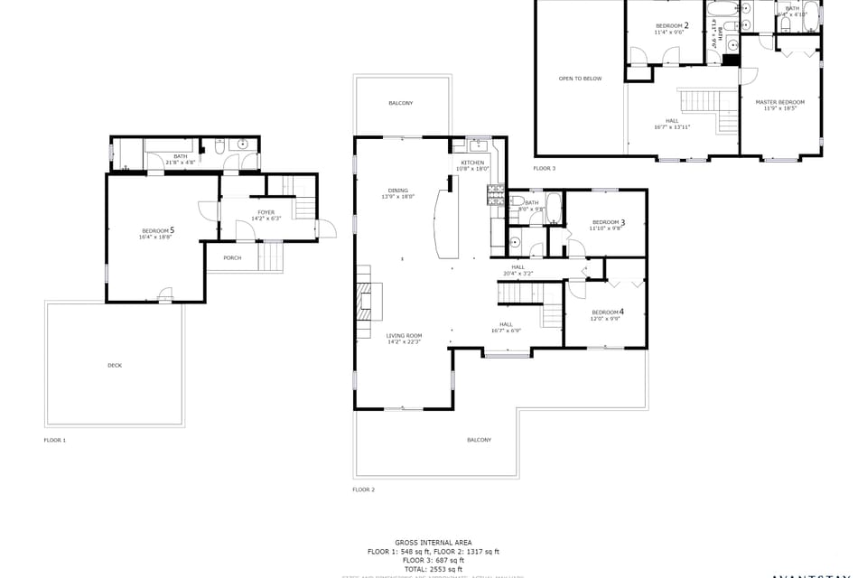 Floor plan of Redwood.