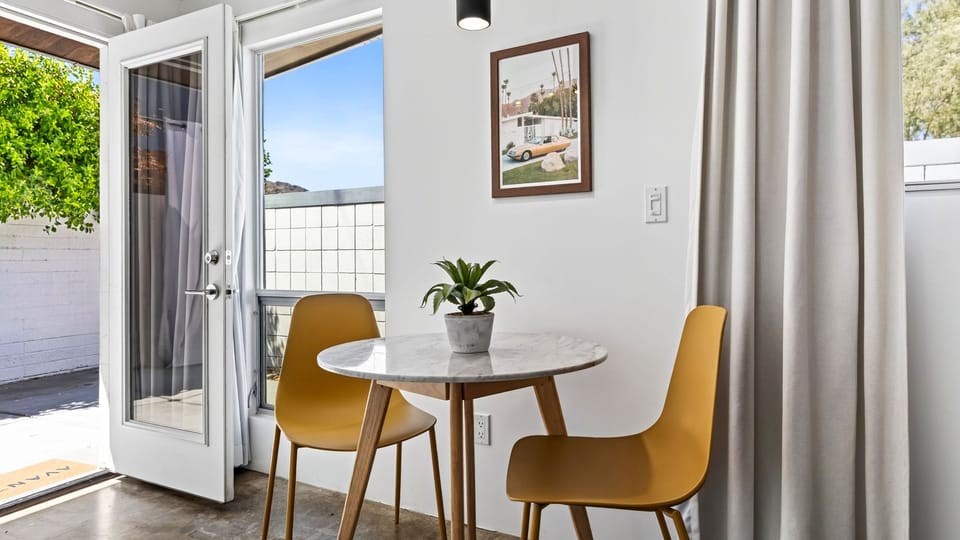 The Rosalie - Accessible Room 1 dining nook.