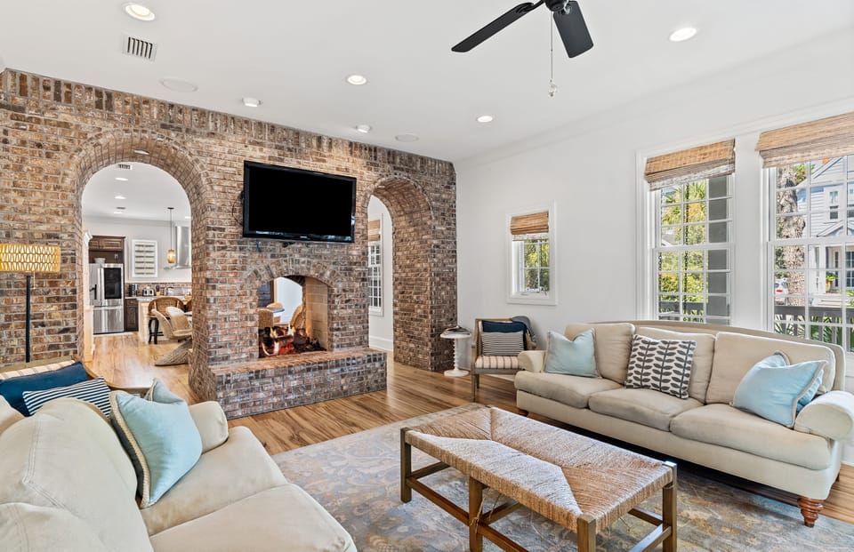 Entertain friends and family in the spacious living room.