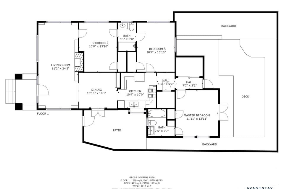 Floor Plan of Topaz.