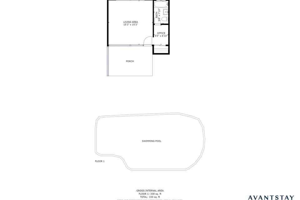 Suite 9 floor plan.