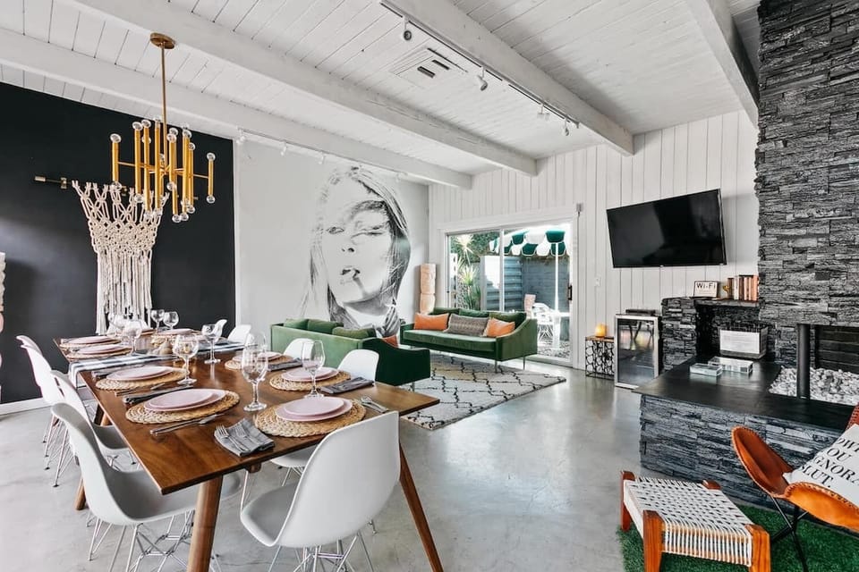 Communal living area.