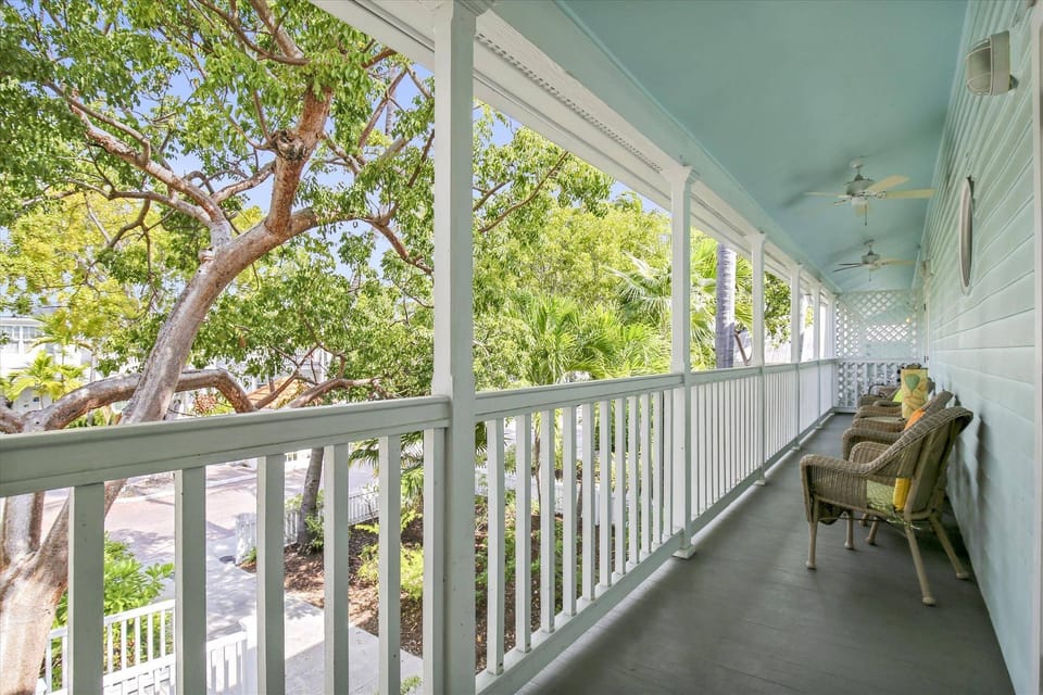 The perfect spot to enjoy morning coffee.