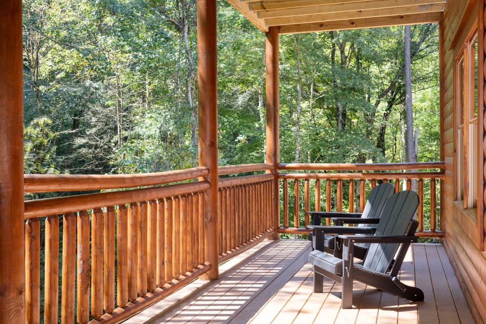 Private deck.