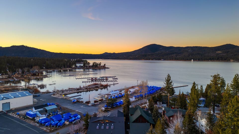 Right next to Big Bear Marina.