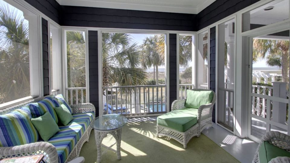 Outdoor Living At Its Best On The Screen Porch