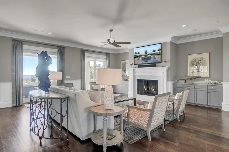 Stylish living area.