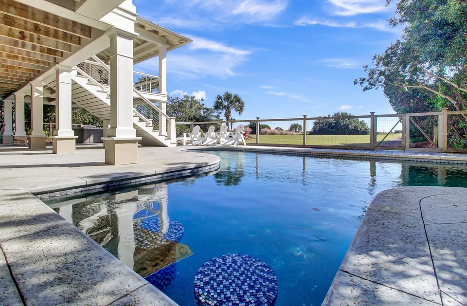 Private pool.