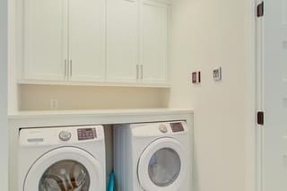 Laundry room.