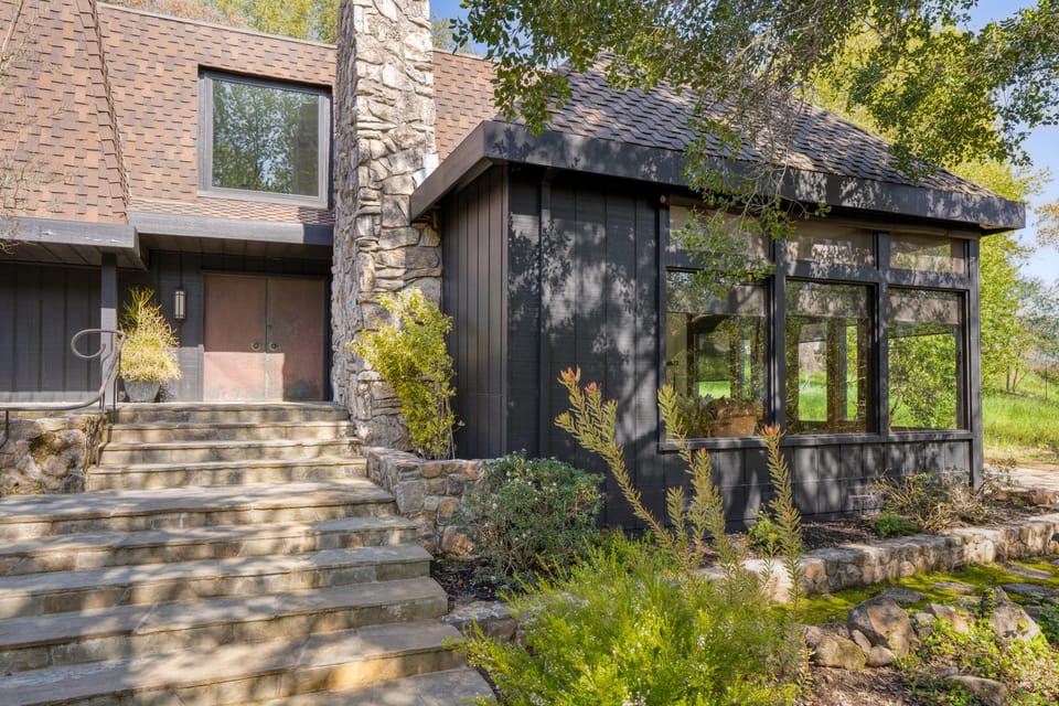 Tons of space on a huge lot.