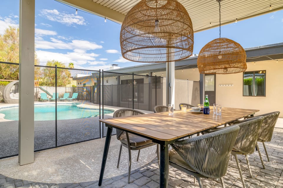 You'll be minutes from convenient grocery shopping, making it easy to keep pool-side snacks stocked.