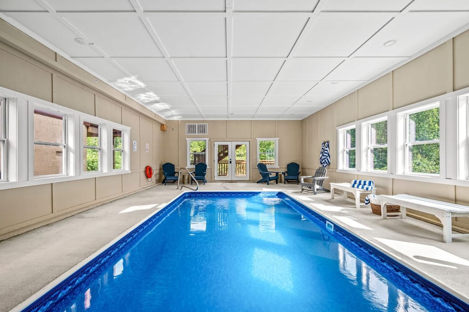 Indoor pool.