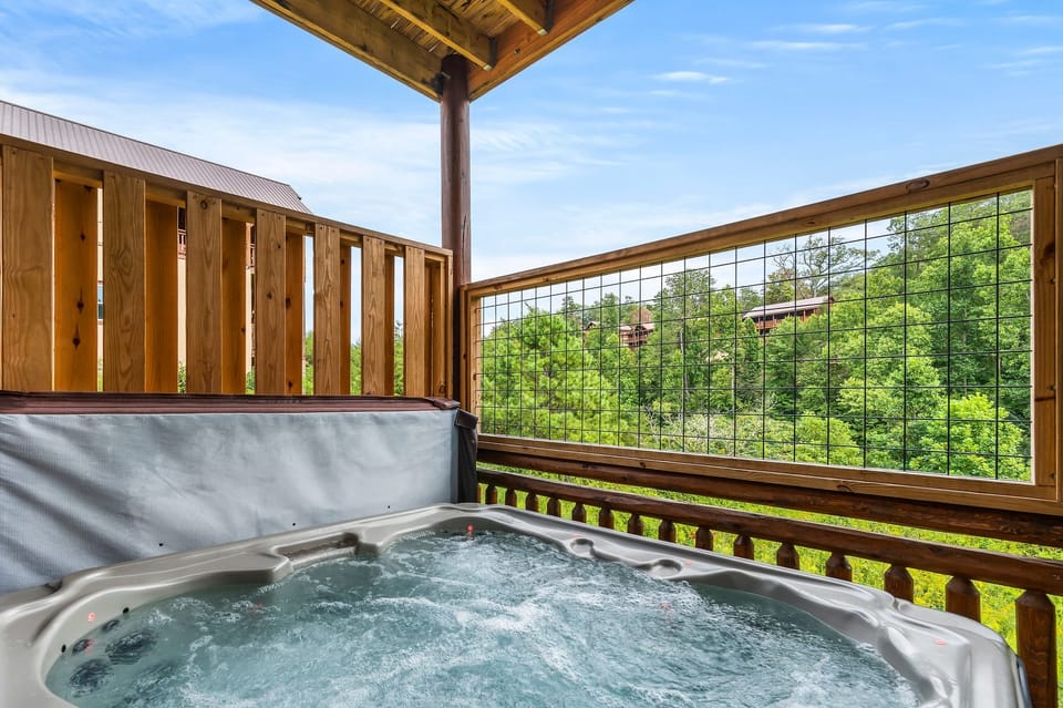 Hot tub.