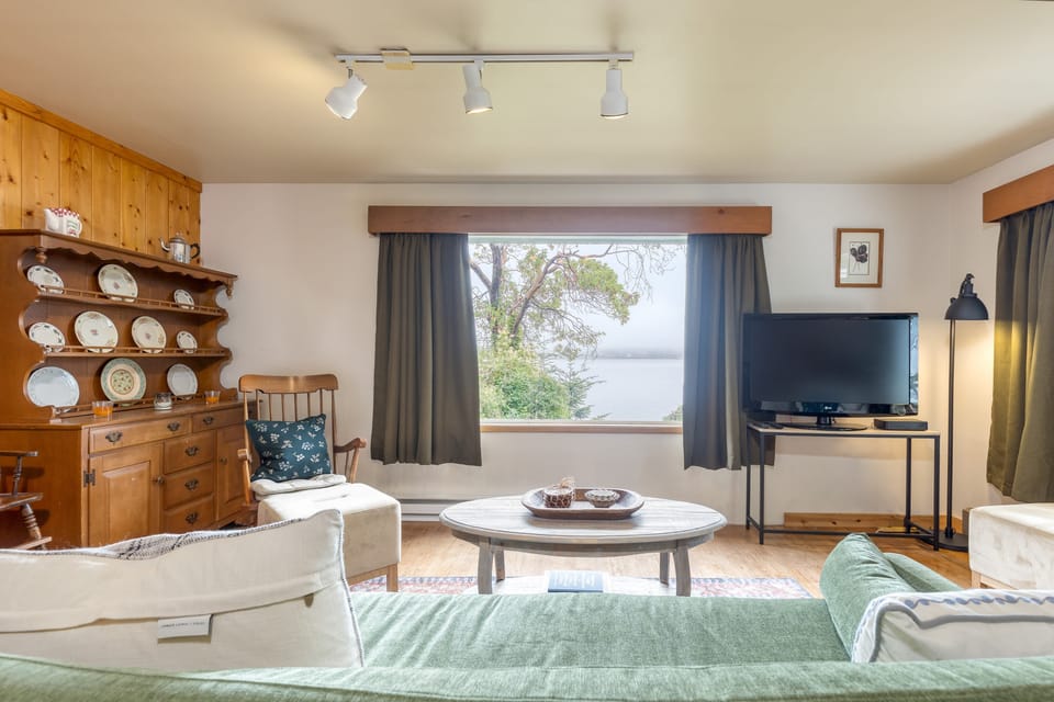 Relax with some natural light.