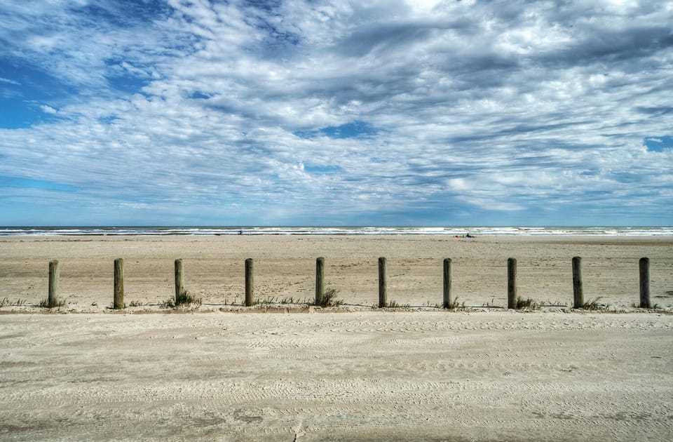 Step by step, beachfront bliss.