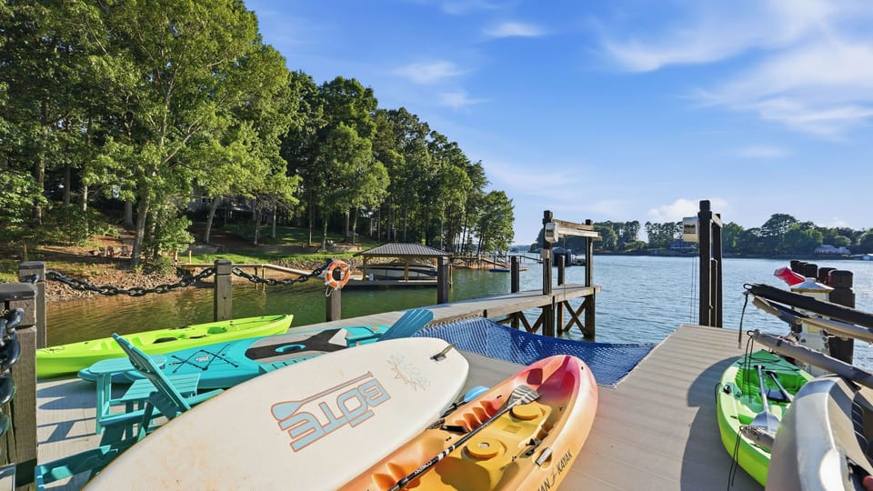 Private dock.